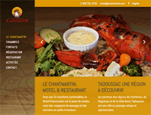 Tablet Screenshot of chantmartin.com